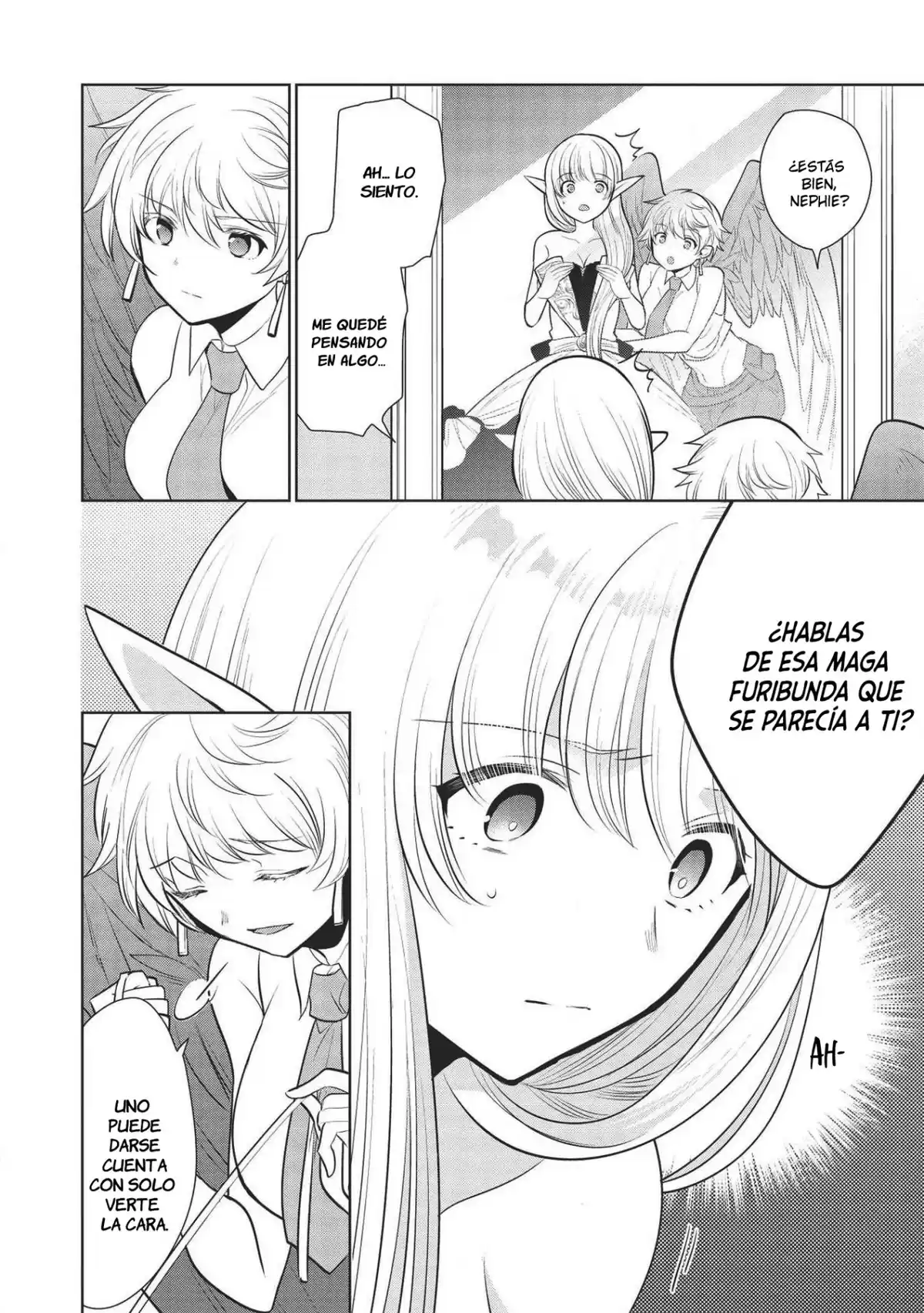 Maou no Ore ga Dorei Elf wo Yome ni Shitanda ga, Dou Medereba Ii? Capitulo 27: El puente de mando anima el ambiente (1) página 3