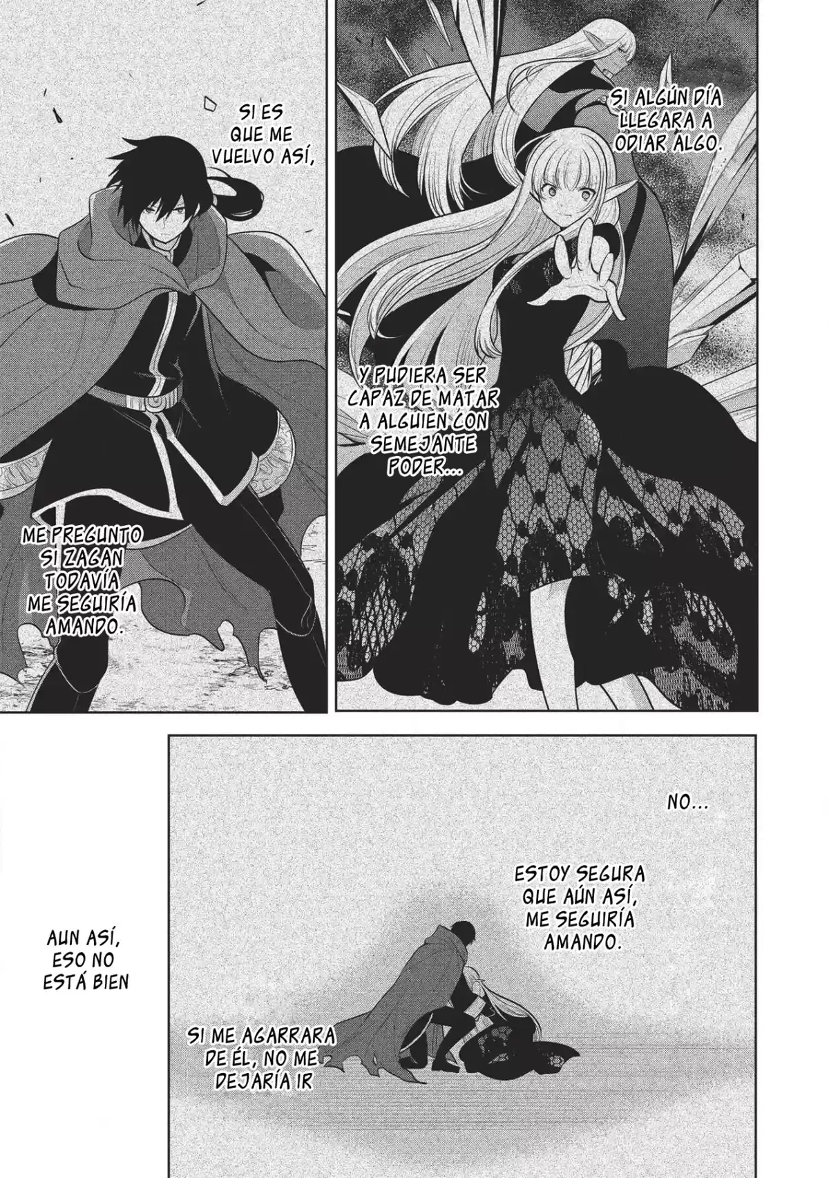 Maou no Ore ga Dorei Elf wo Yome ni Shitanda ga, Dou Medereba Ii? Capitulo 27: El puente de mando anima el ambiente (1) página 6