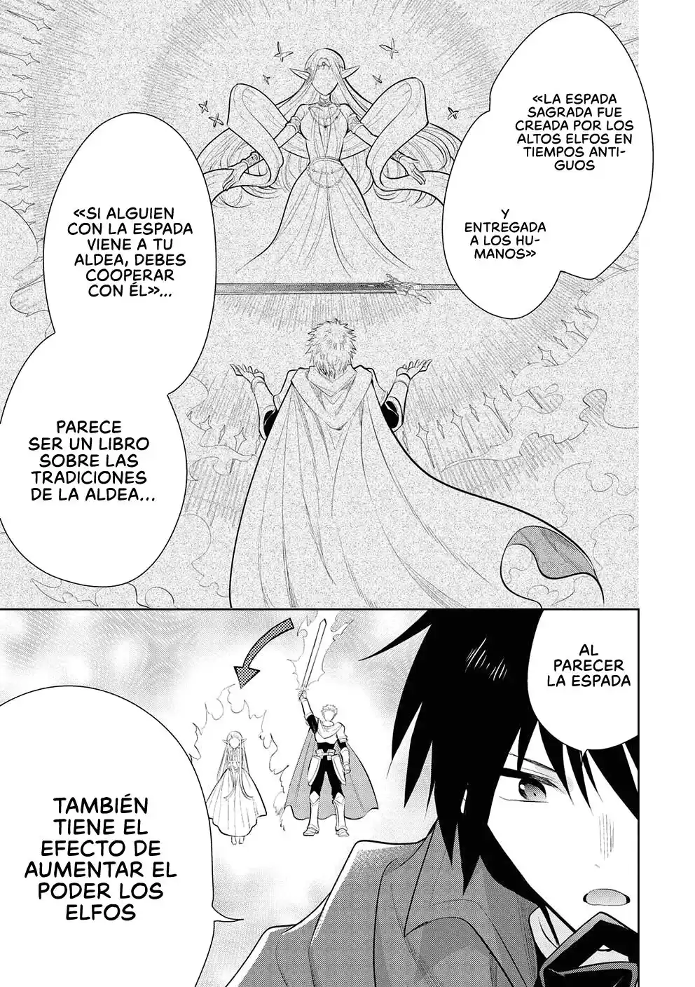 Maou no Ore ga Dorei Elf wo Yome ni Shitanda ga, Dou Medereba Ii? Capitulo 52: Al parecer las parejas que se aman tienen citas, pero ¿qué se debería hacer? Parte 2 página 27