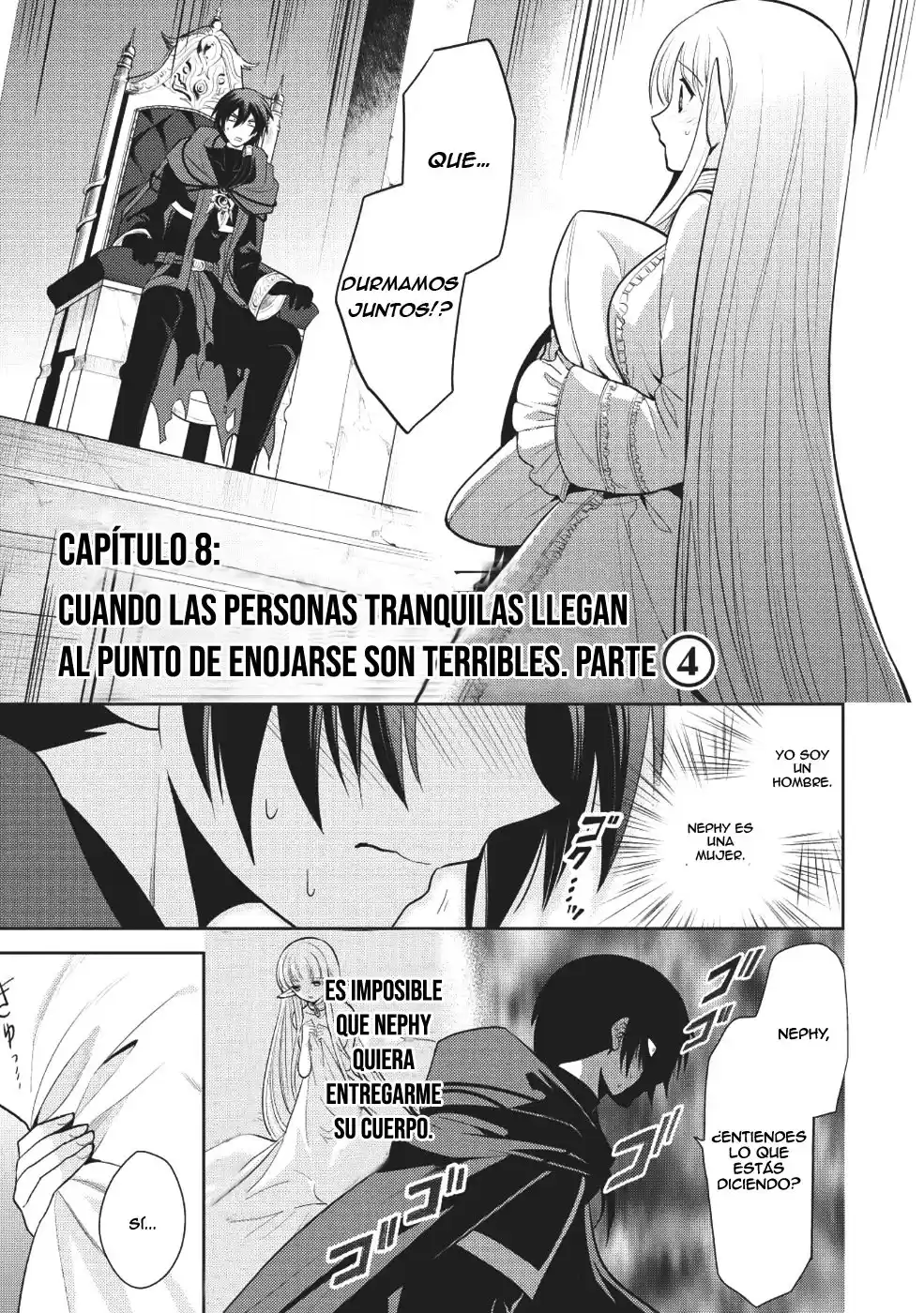 Maou no Ore ga Dorei Elf wo Yome ni Shitanda ga, Dou Medereba Ii? Capitulo 8: Las personas calladas son terriblemente aterradoras cuando están enojadas (Parte 4) página 2