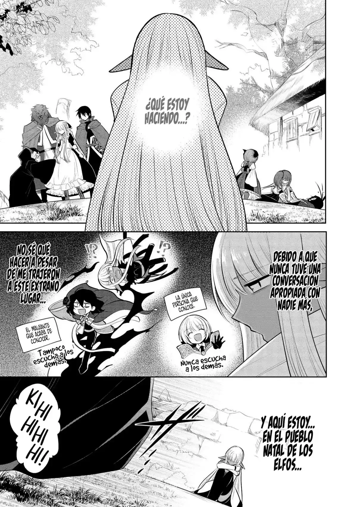 Maou no Ore ga Dorei Elf wo Yome ni Shitanda ga, Dou Medereba Ii? Capitulo 39: Amar y ser amado (1). página 2