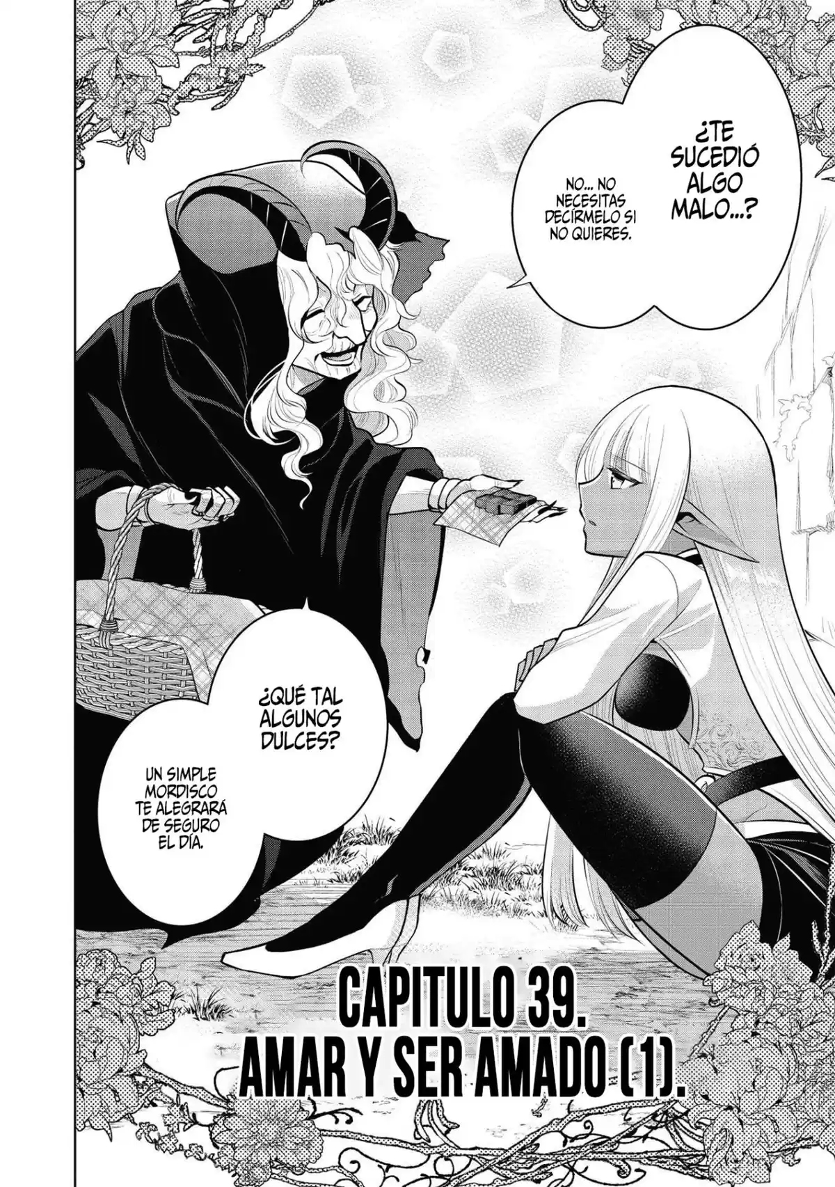 Maou no Ore ga Dorei Elf wo Yome ni Shitanda ga, Dou Medereba Ii? Capitulo 39: Amar y ser amado (1). página 3