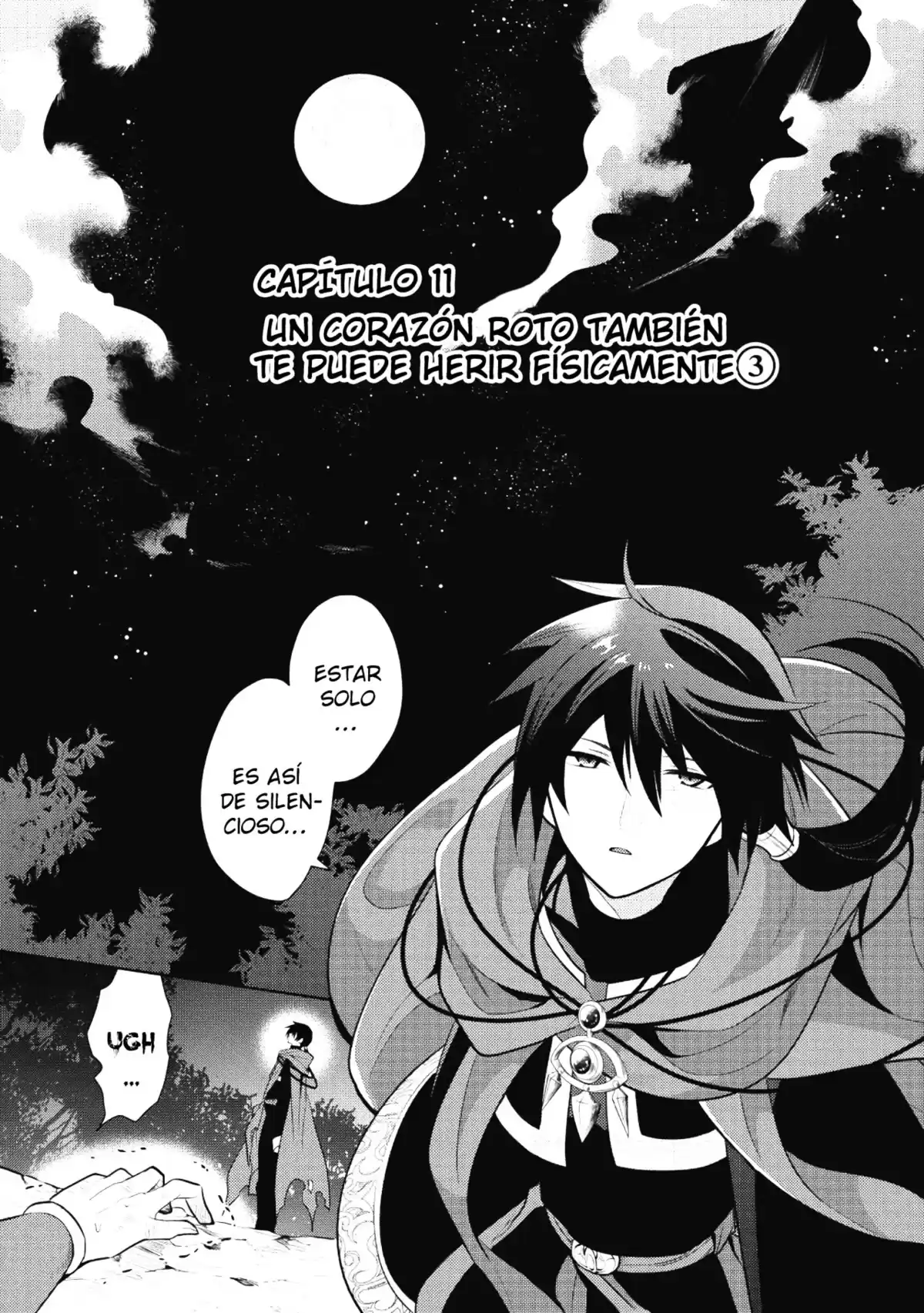 Maou no Ore ga Dorei Elf wo Yome ni Shitanda ga, Dou Medereba Ii? Capitulo 11: Un corazón roto es una cosa que te puede lastimar físicamente. (Parte 3) página 2