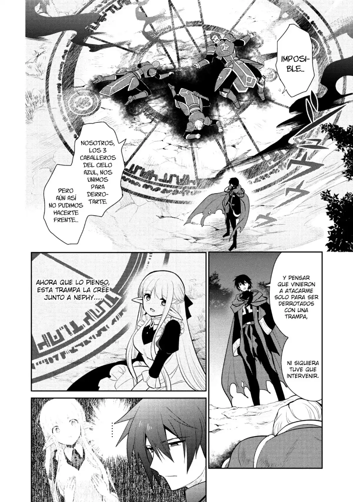 Maou no Ore ga Dorei Elf wo Yome ni Shitanda ga, Dou Medereba Ii? Capitulo 11: Un corazón roto es una cosa que te puede lastimar físicamente. (Parte 3) página 3