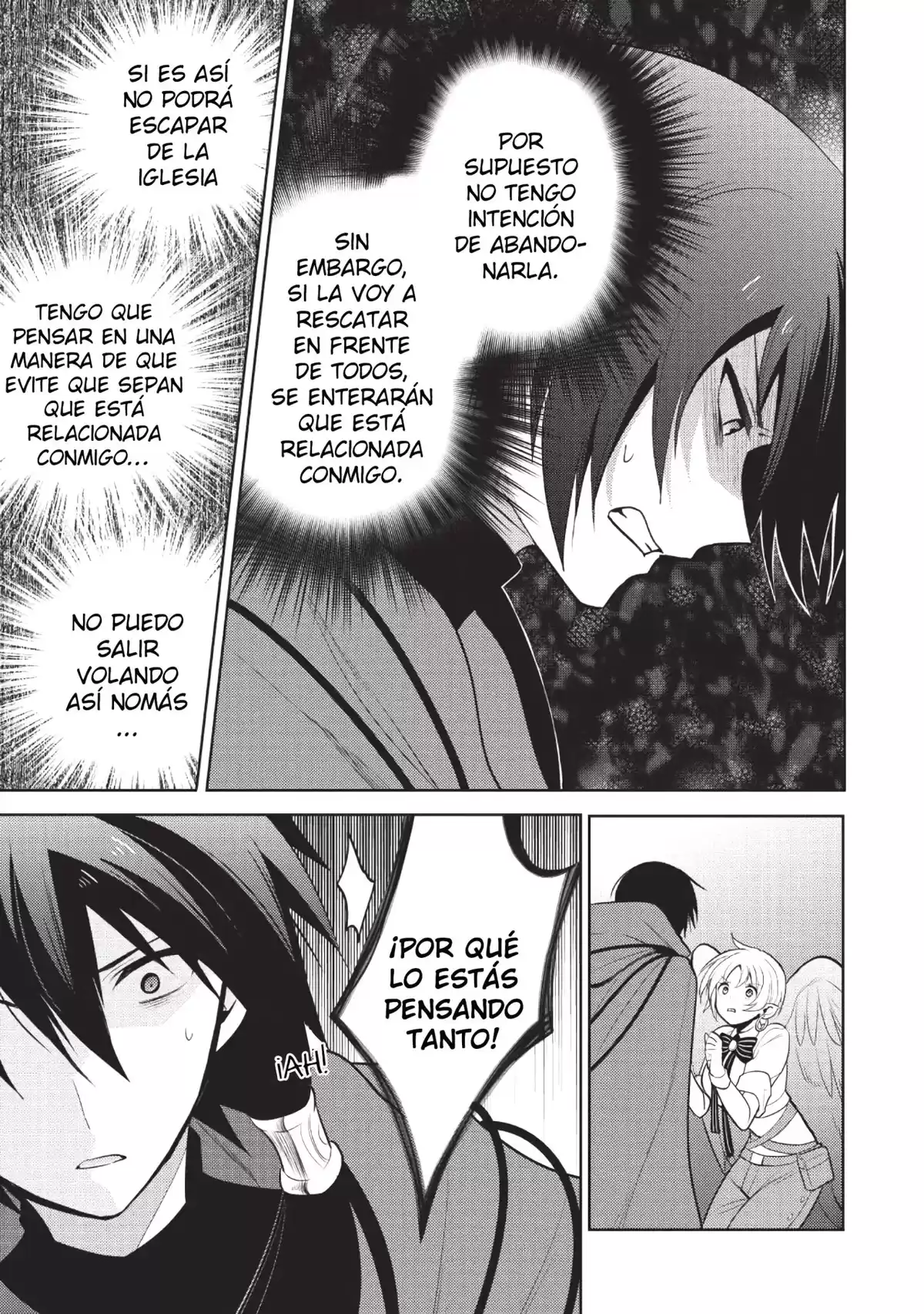 Maou no Ore ga Dorei Elf wo Yome ni Shitanda ga, Dou Medereba Ii? Capitulo 11: Un corazón roto es una cosa que te puede lastimar físicamente. (Parte 3) página 8