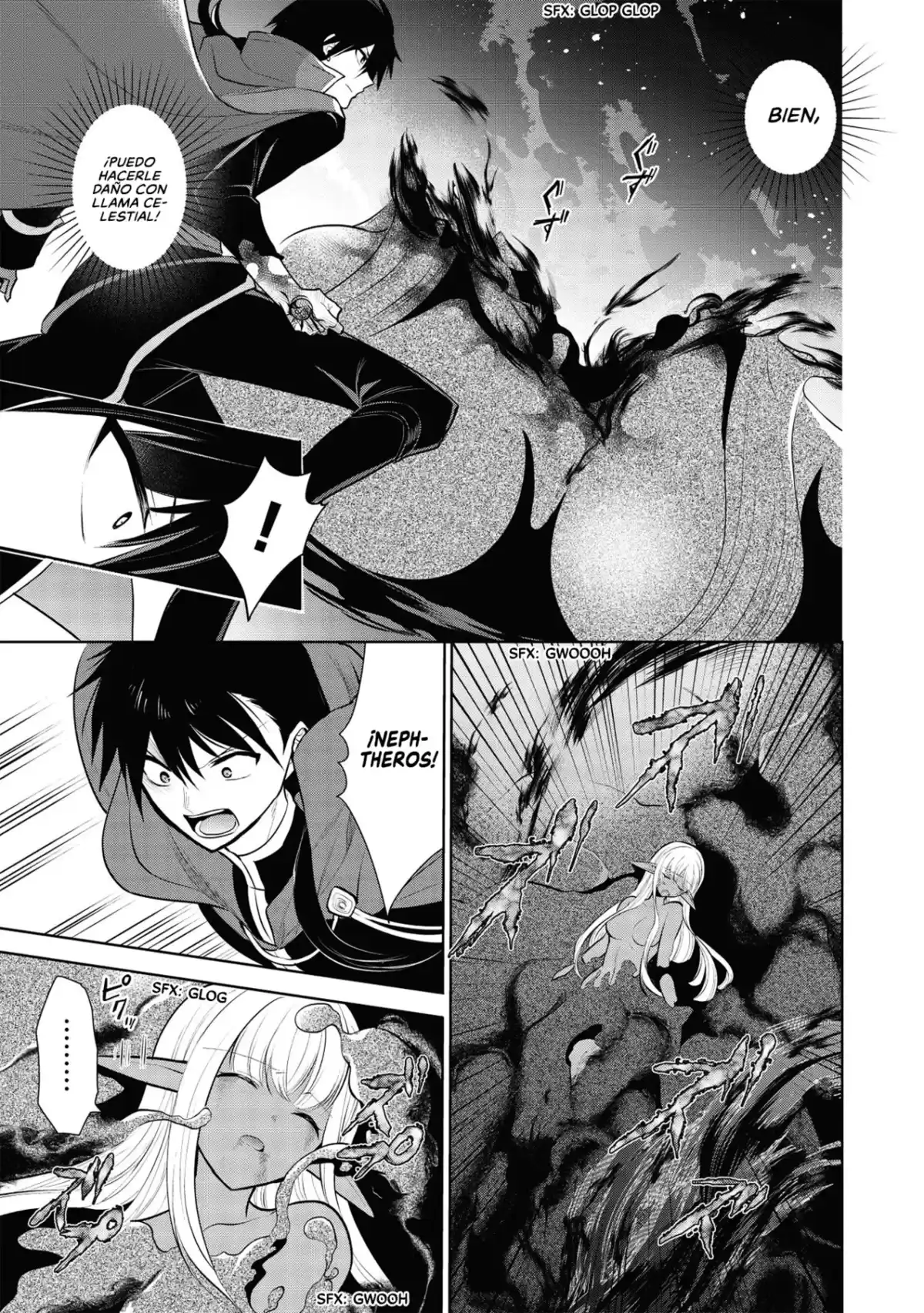 Maou no Ore ga Dorei Elf wo Yome ni Shitanda ga, Dou Medereba Ii? Capitulo 33: Estrellas danzantes (1) página 7