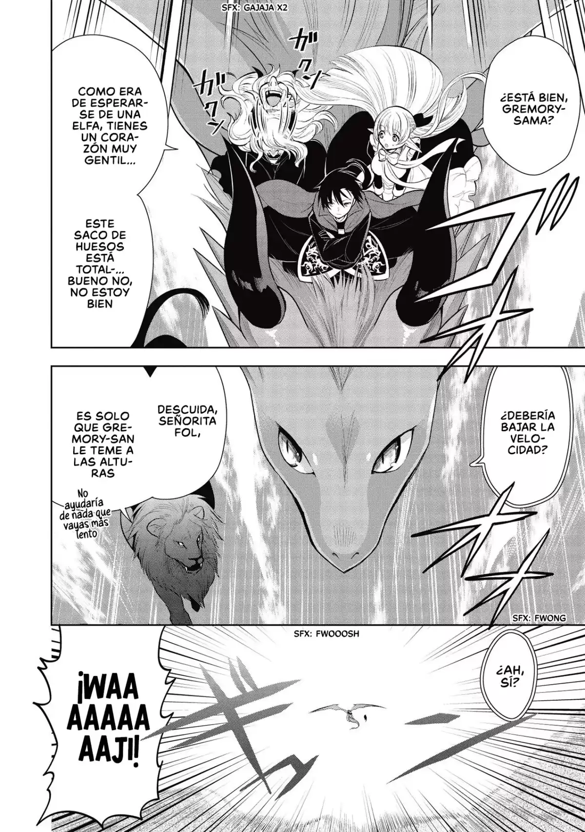 Maou no Ore ga Dorei Elf wo Yome ni Shitanda ga, Dou Medereba Ii? Capitulo 37: De vuelta hacia tu aldea (2) página 3