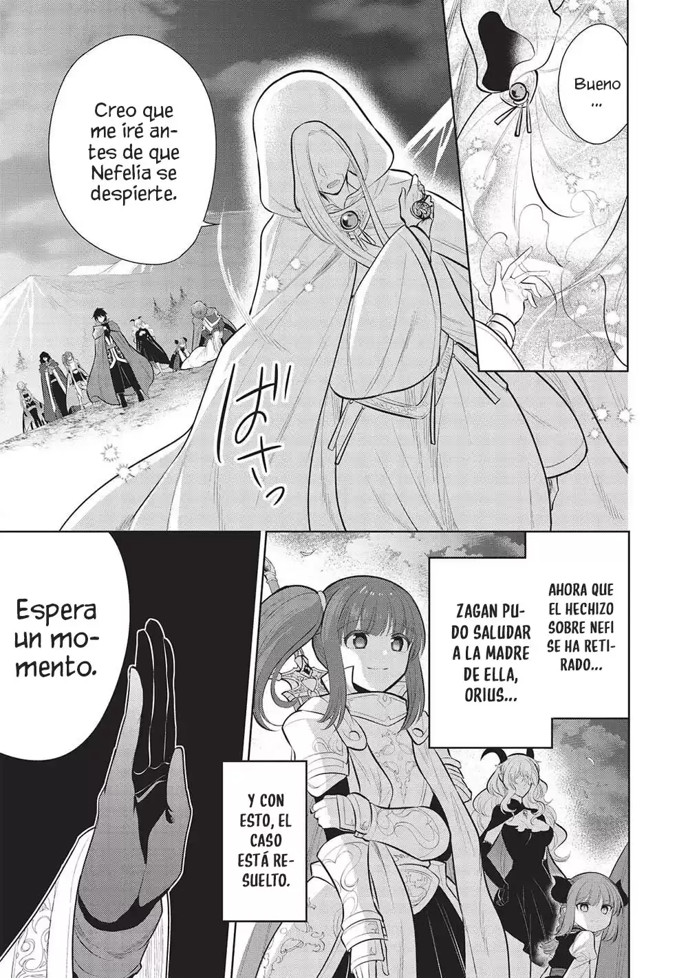 Maou no Ore ga Dorei Elf wo Yome ni Shitanda ga, Dou Medereba Ii? Capitulo 50: Dicen que los hijos no saben lo que piensan sus padres, pero, incluso estos mismos son los que no comprenden lo que pasa del otro lado (3) página 3