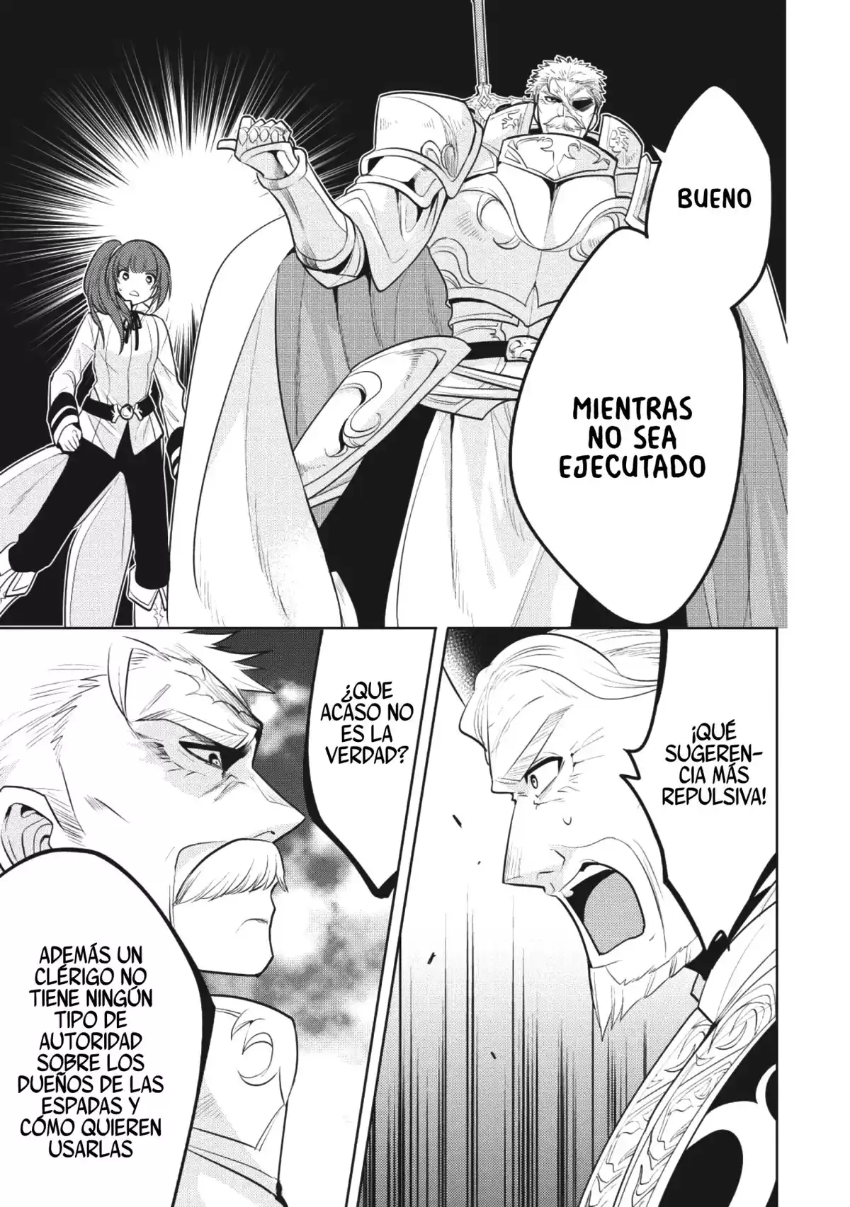 Maou no Ore ga Dorei Elf wo Yome ni Shitanda ga, Dou Medereba Ii? Capitulo 18: No quiero involucrarme en los problemas de un caballero sagrado página 10