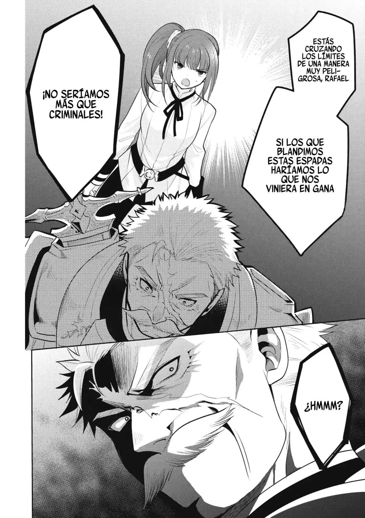 Maou no Ore ga Dorei Elf wo Yome ni Shitanda ga, Dou Medereba Ii? Capitulo 18: No quiero involucrarme en los problemas de un caballero sagrado página 11