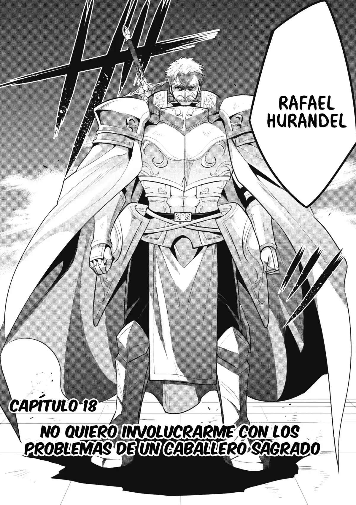 Maou no Ore ga Dorei Elf wo Yome ni Shitanda ga, Dou Medereba Ii? Capitulo 18: No quiero involucrarme en los problemas de un caballero sagrado página 3