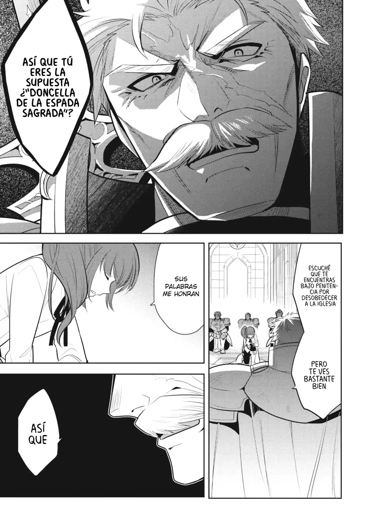 Maou no Ore ga Dorei Elf wo Yome ni Shitanda ga, Dou Medereba Ii? Capitulo 18: No quiero involucrarme en los problemas de un caballero sagrado página 4