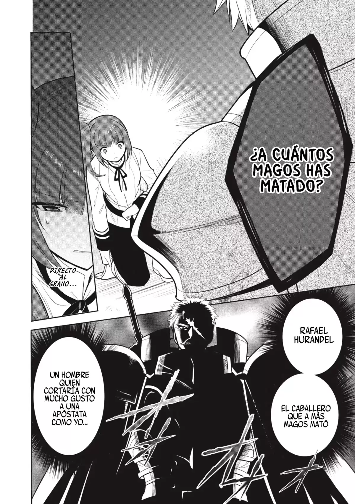 Maou no Ore ga Dorei Elf wo Yome ni Shitanda ga, Dou Medereba Ii? Capitulo 18: No quiero involucrarme en los problemas de un caballero sagrado página 5