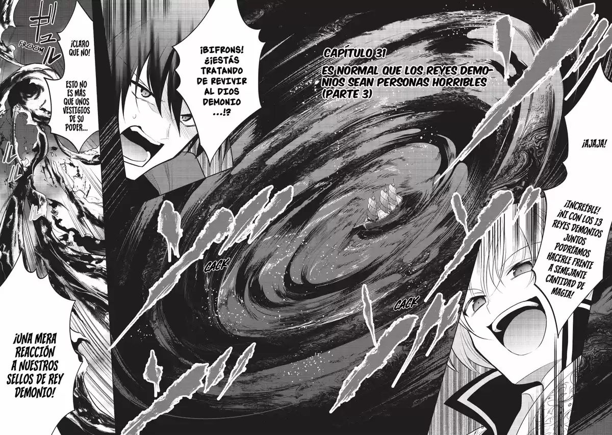 Maou no Ore ga Dorei Elf wo Yome ni Shitanda ga, Dou Medereba Ii? Capitulo 31: Es normal que los reyes demonios sean personas horribles (3) página 13