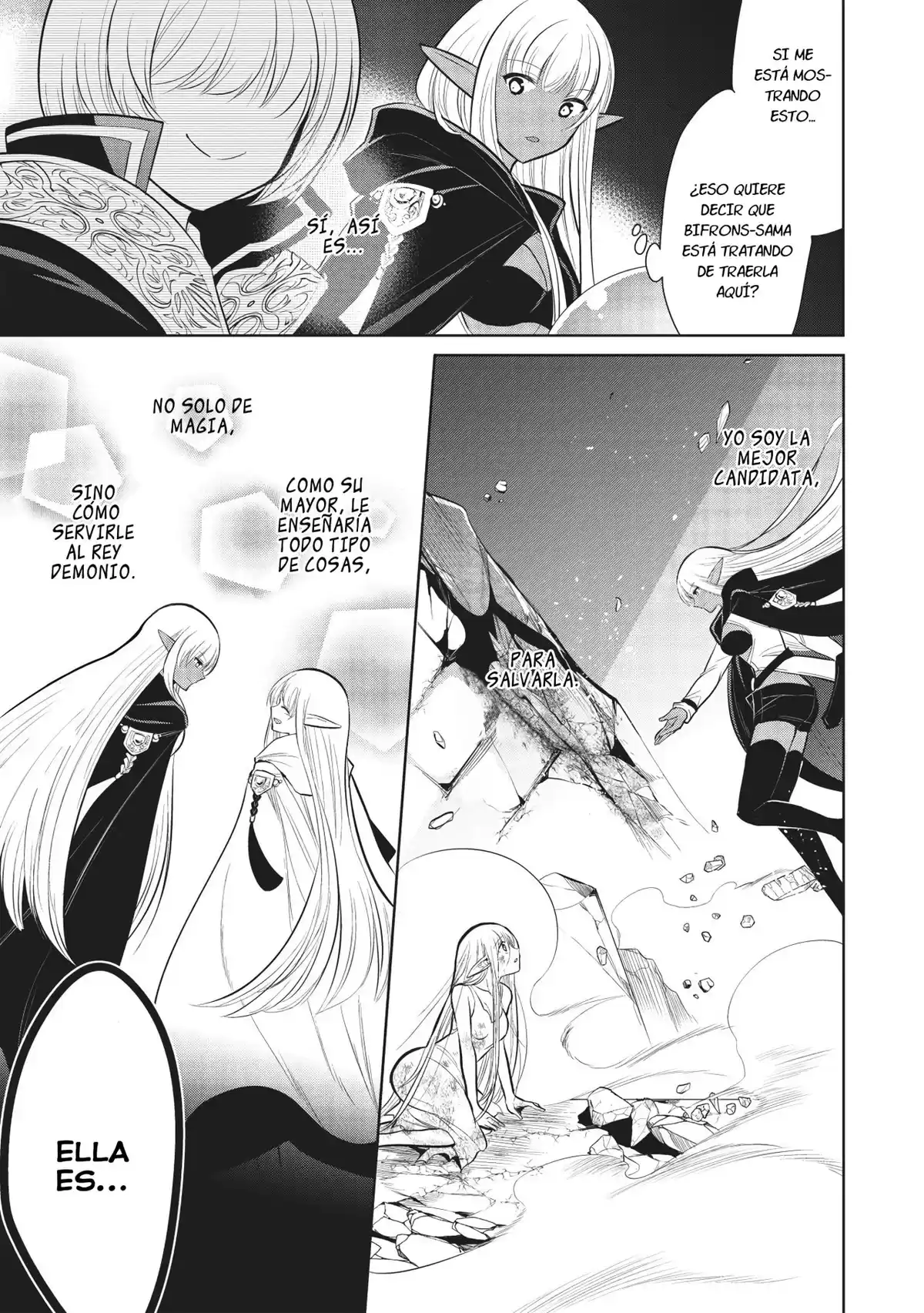 Maou no Ore ga Dorei Elf wo Yome ni Shitanda ga, Dou Medereba Ii? Capitulo 31: Es normal que los reyes demonios sean personas horribles (3) página 4