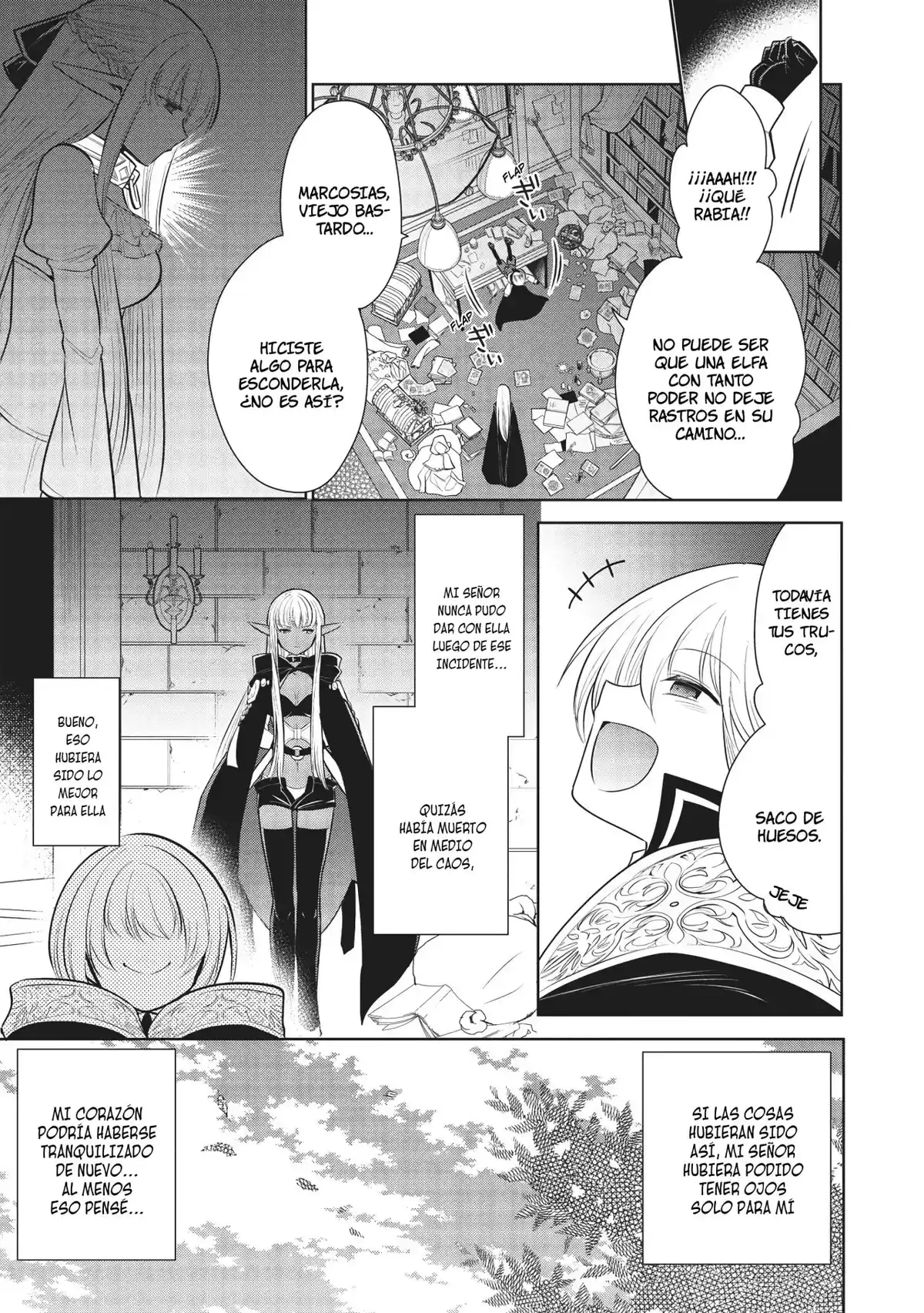 Maou no Ore ga Dorei Elf wo Yome ni Shitanda ga, Dou Medereba Ii? Capitulo 31: Es normal que los reyes demonios sean personas horribles (3) página 8