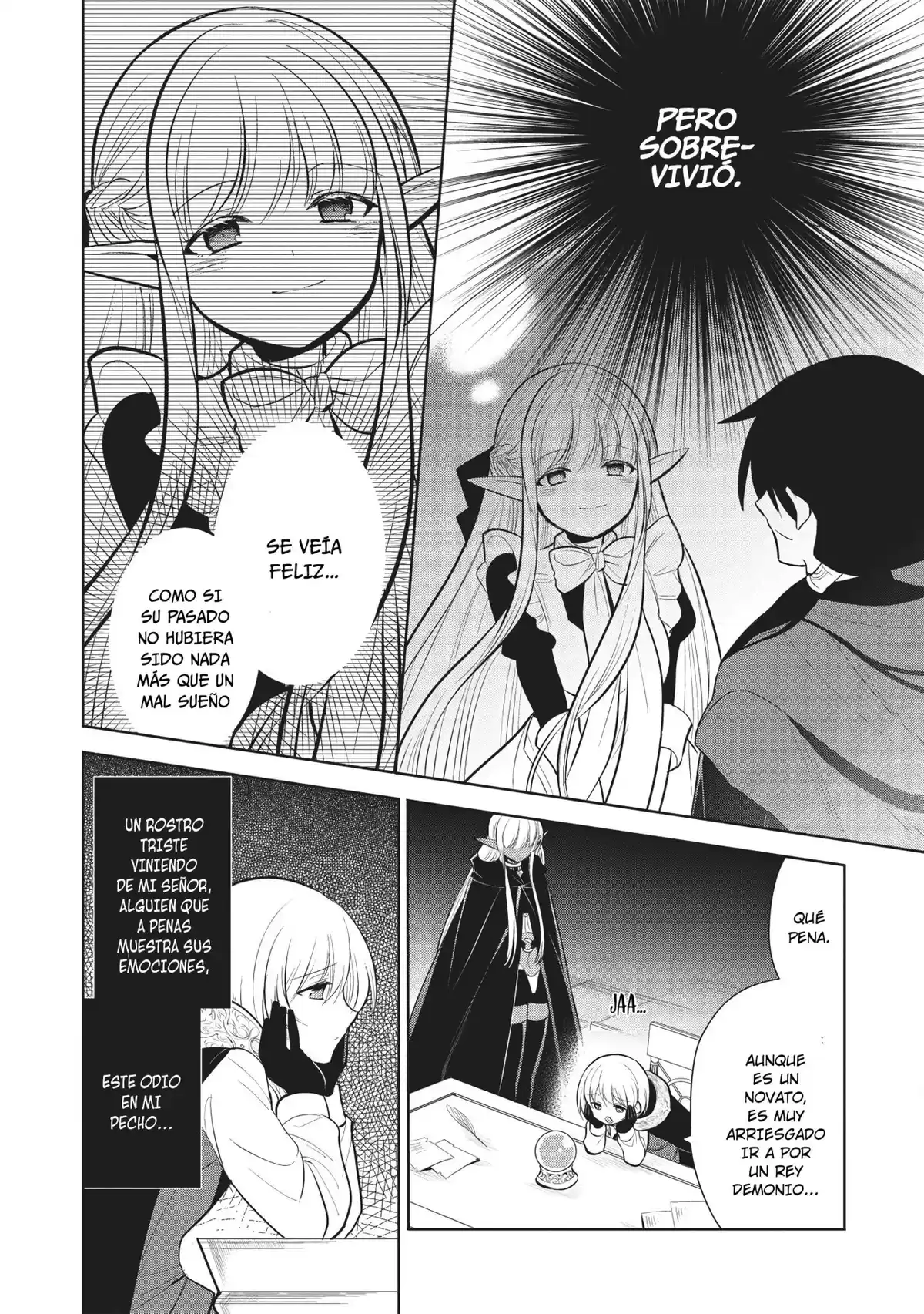 Maou no Ore ga Dorei Elf wo Yome ni Shitanda ga, Dou Medereba Ii? Capitulo 31: Es normal que los reyes demonios sean personas horribles (3) página 9