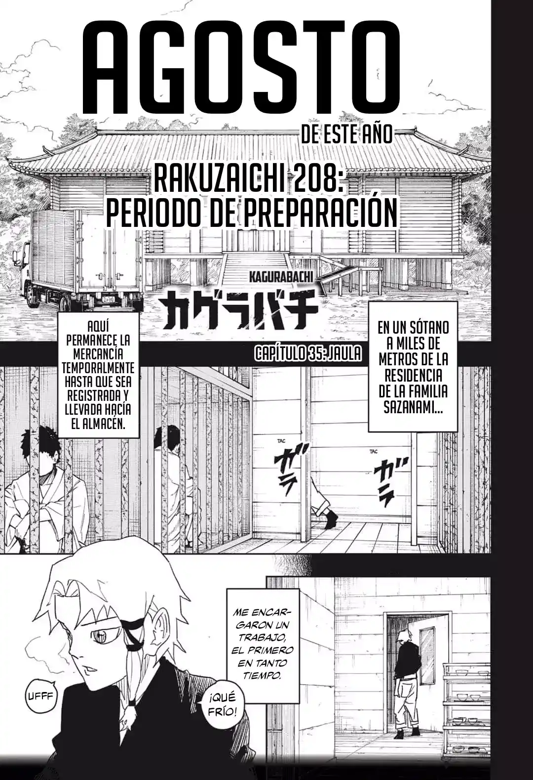 Kagurabachi Capitulo 35: Jaula página 2