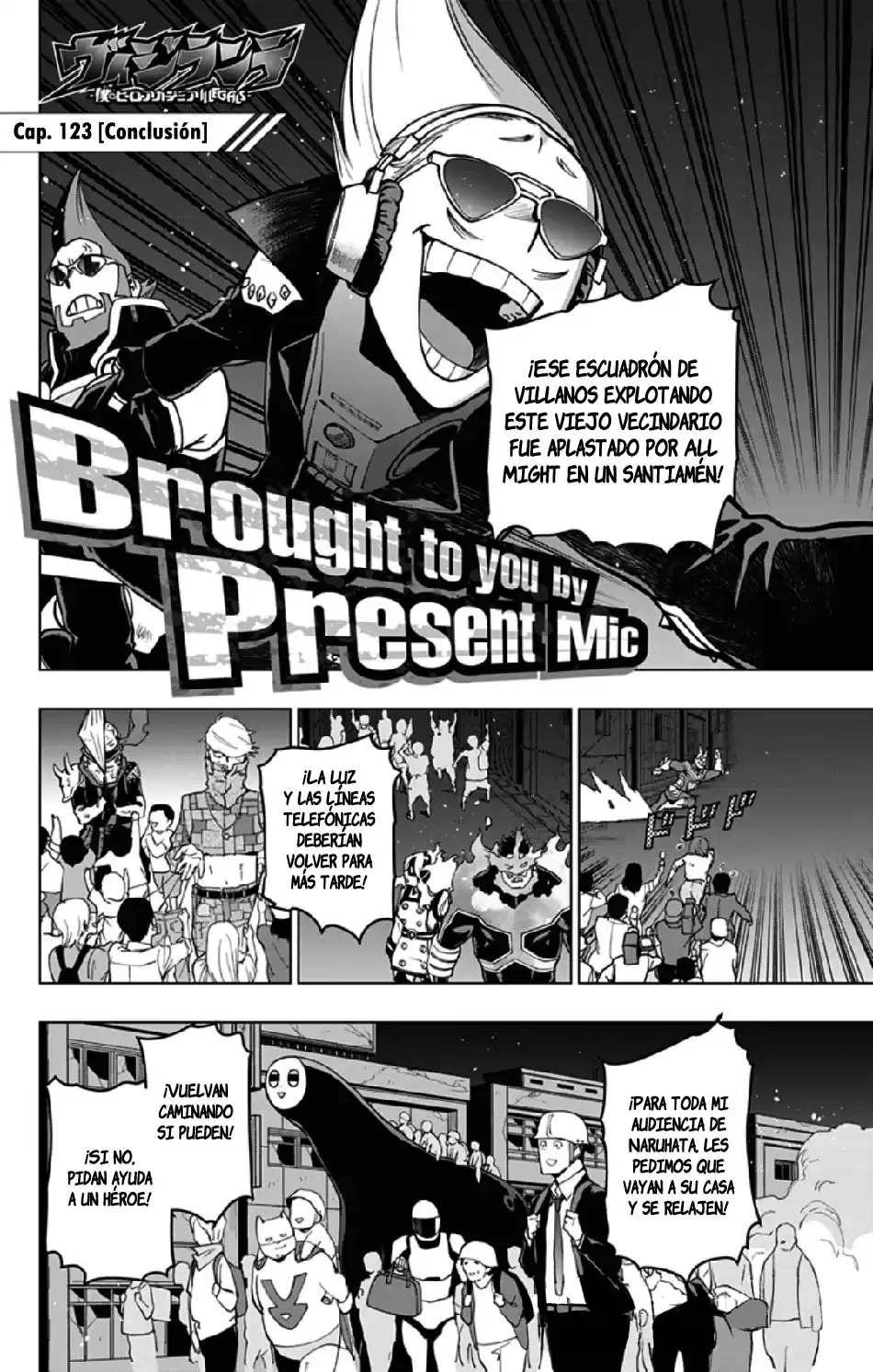 Vigilante: Boku no Hero Academia Illegals Capitulo 123: Conclusión página 3