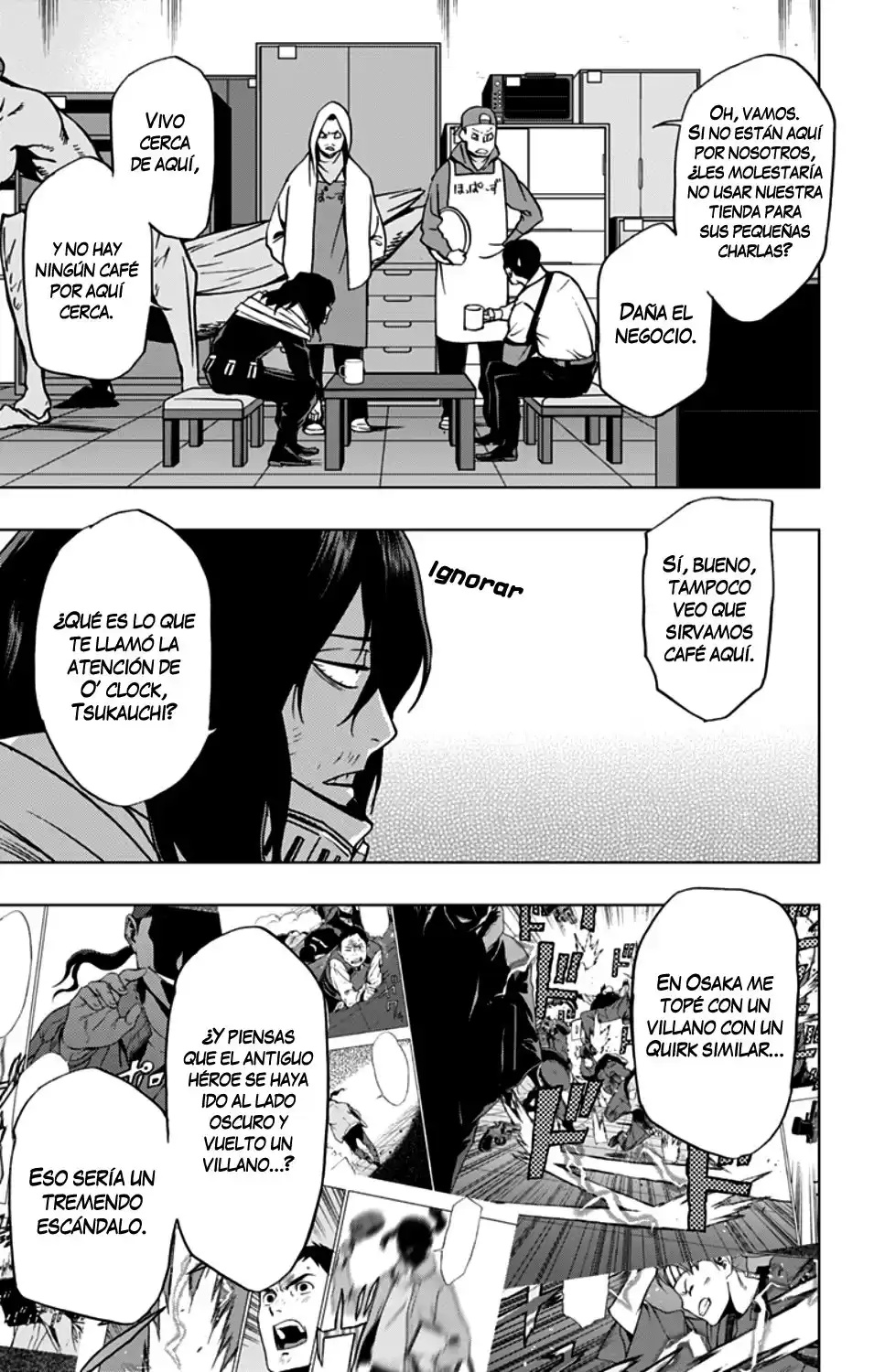 Vigilante: Boku no Hero Academia Illegals Capitulo 38: Héroe Veloz página 8