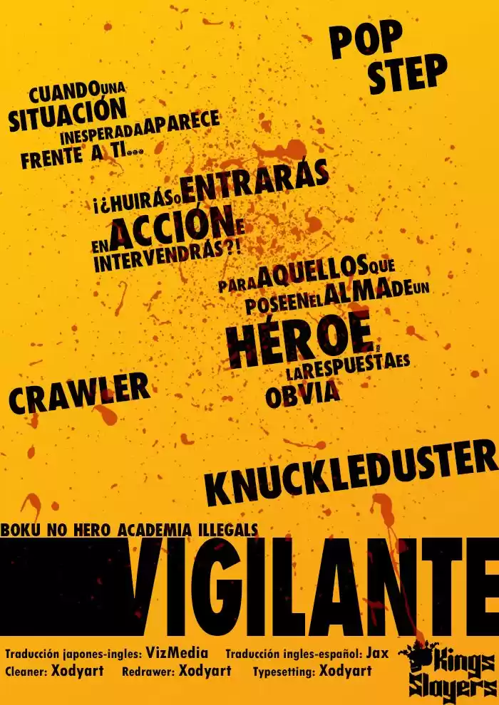 Vigilante: Boku no Hero Academia Illegals Capitulo 19: Familia página 1