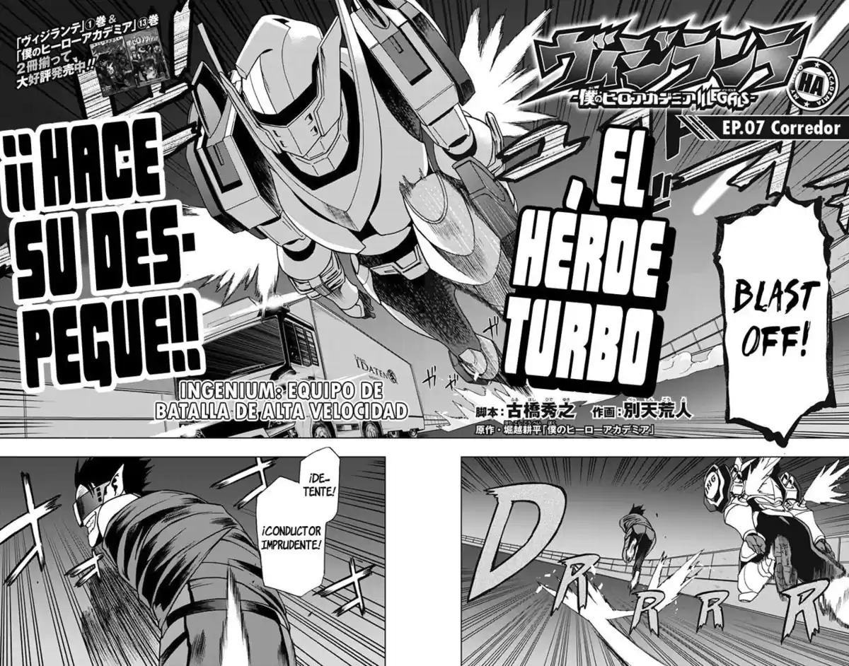 Vigilante: Boku no Hero Academia Illegals Capitulo 7: Corredor página 5