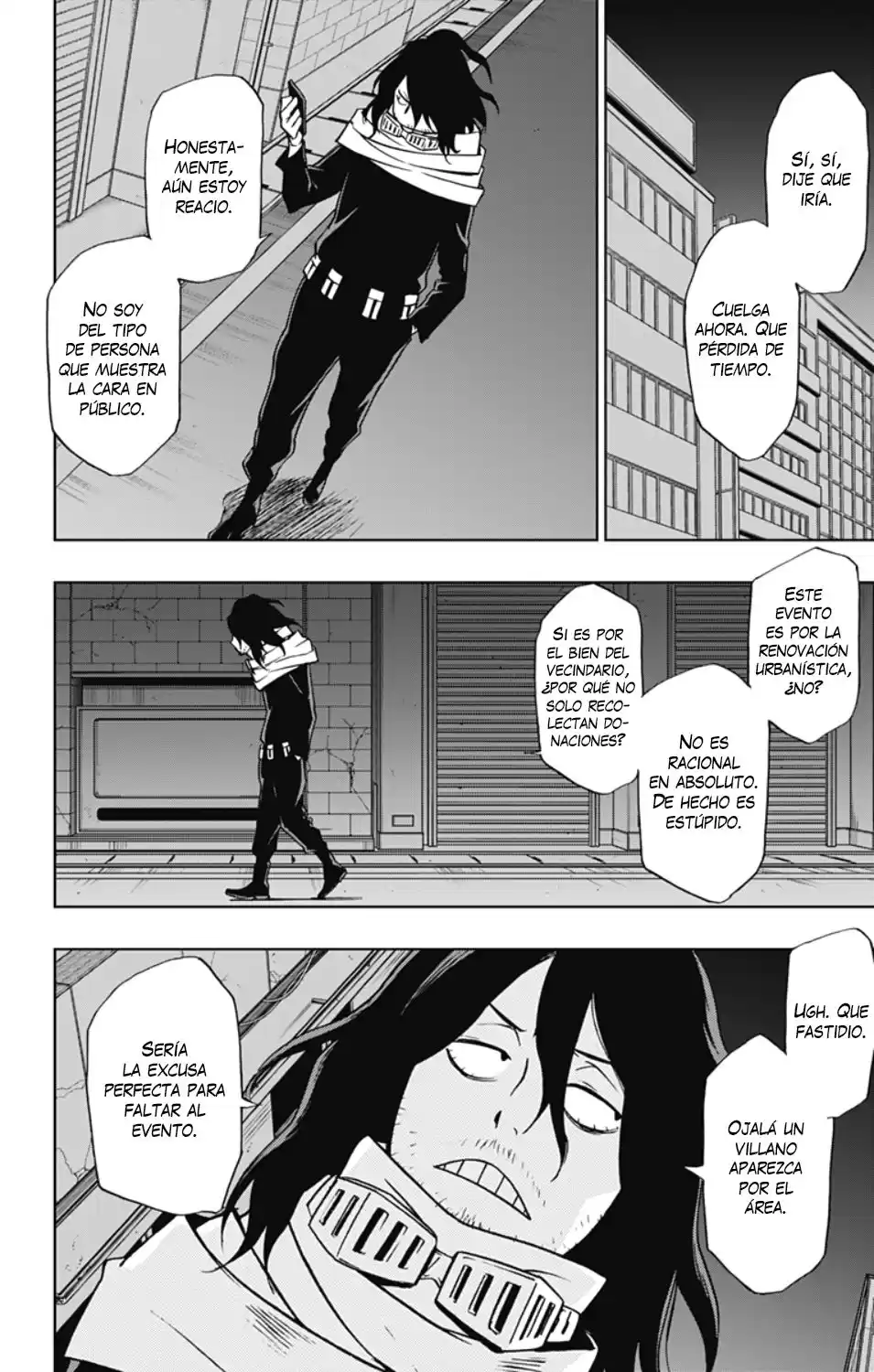 Vigilante: Boku no Hero Academia Illegals Capitulo 22: Sermón página 9