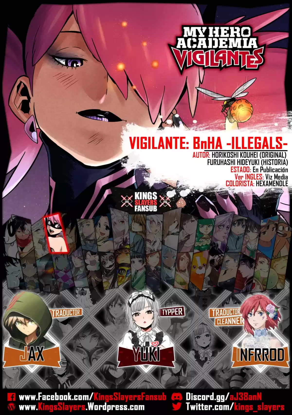 Vigilante: Boku no Hero Academia Illegals Capitulo 95: Luna página 1