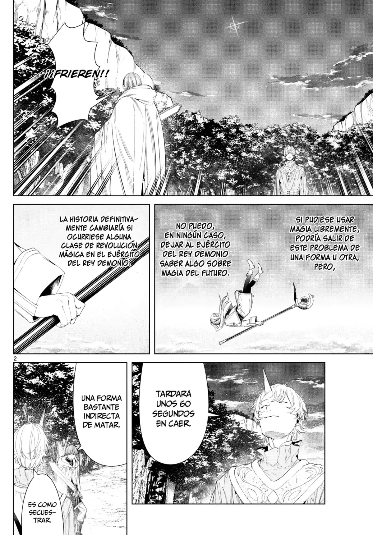 Sousou no Frieren Capitulo 109: Zart el Remanente página 3