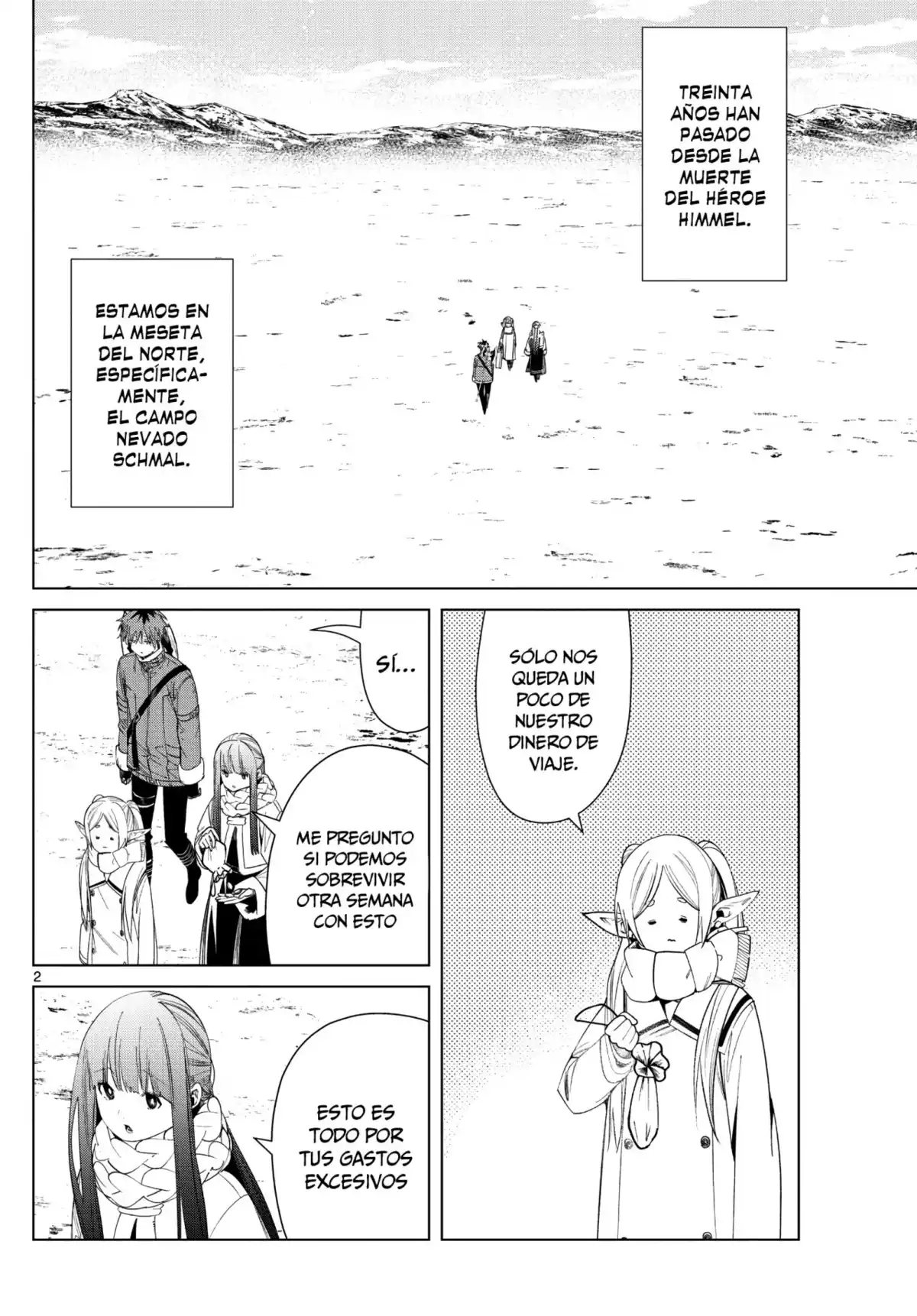 Sousou no Frieren Capitulo 80: Cristales Sagrados de Nieve página 3