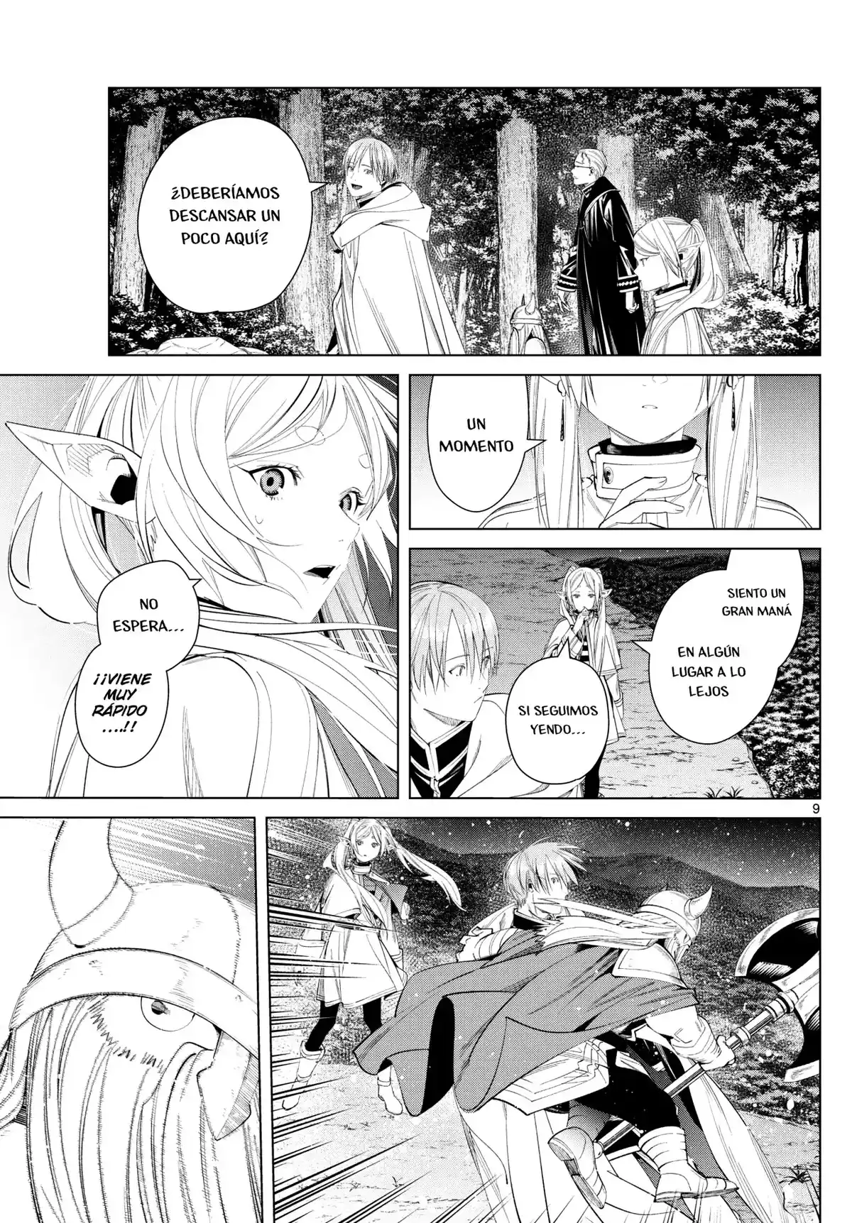 Sousou no Frieren Capitulo 117: Ilusión Milagrosa página 10