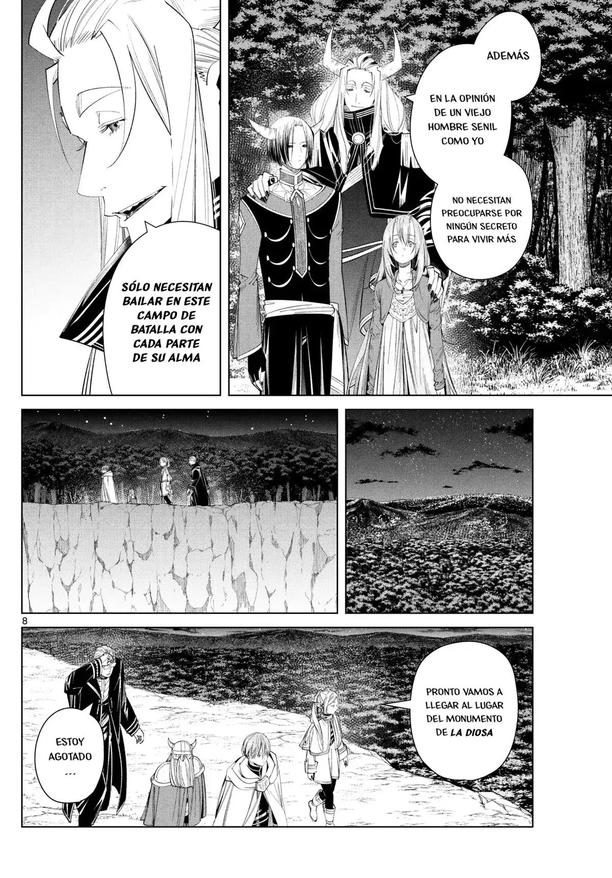 Sousou no Frieren Capitulo 117: Ilusión Milagrosa página 9