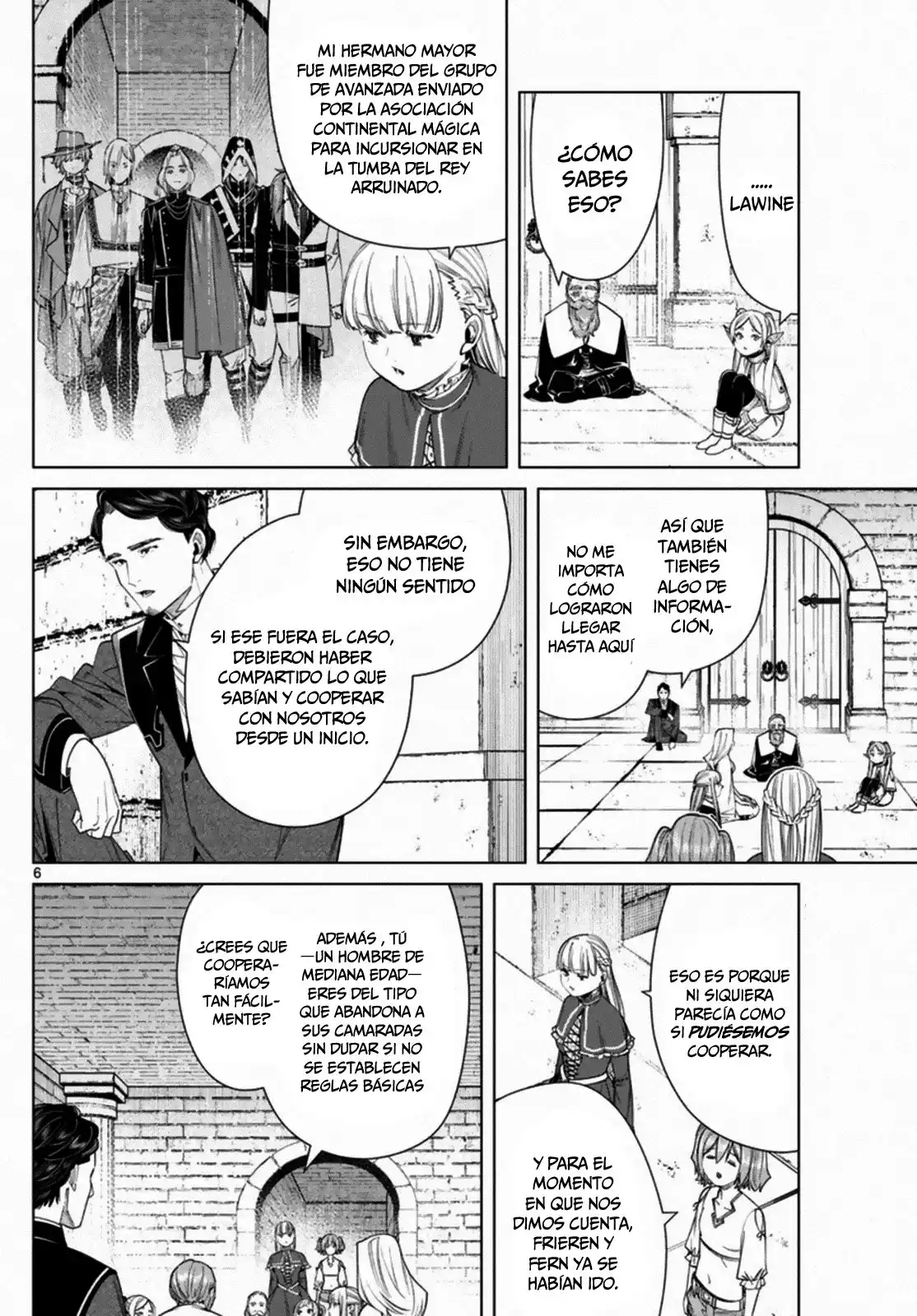 Sousou no Frieren Capitulo 52: Junta Estrategica página 7