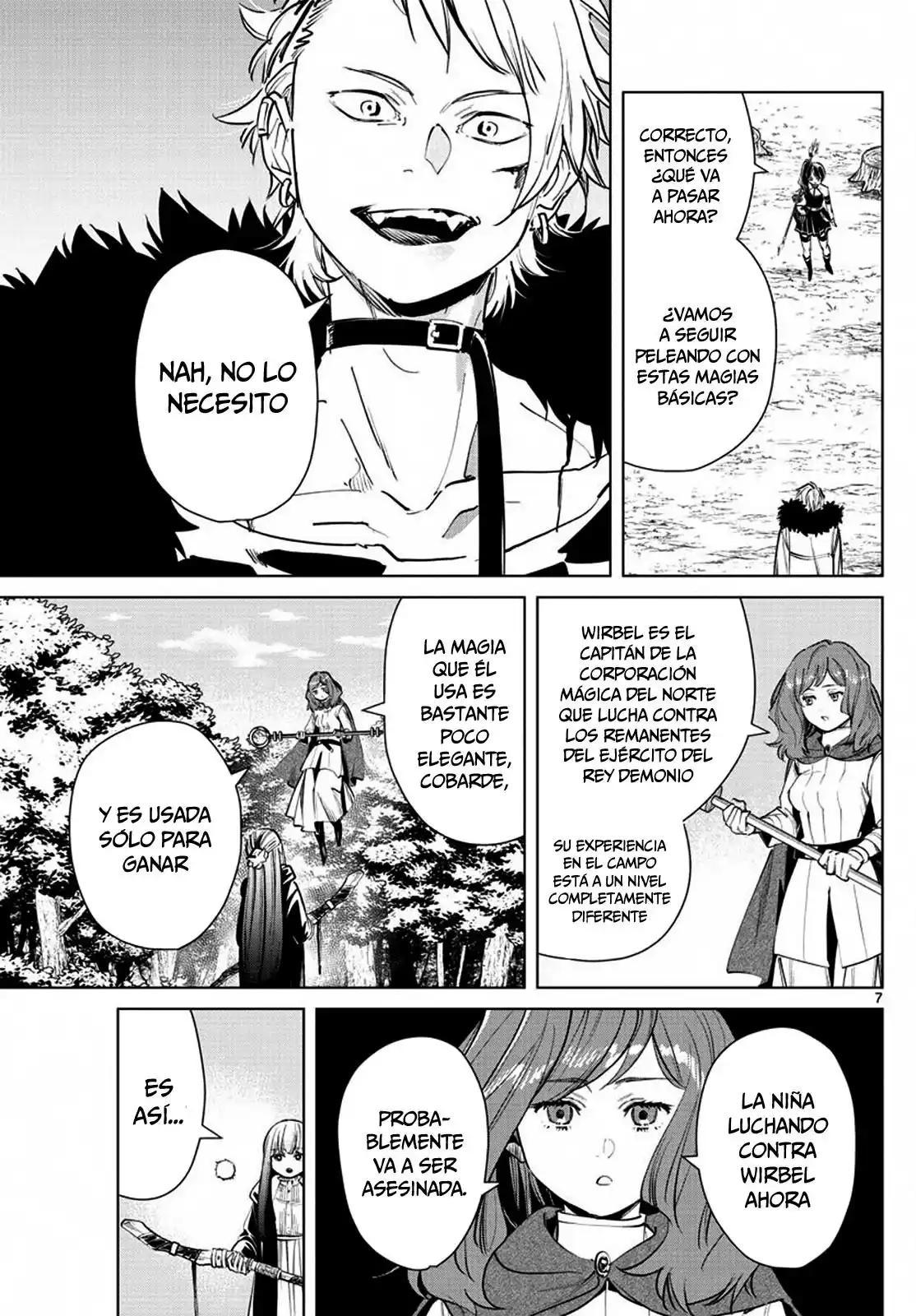 Sousou no Frieren Capitulo 41: Tiempo de resolución. página 8