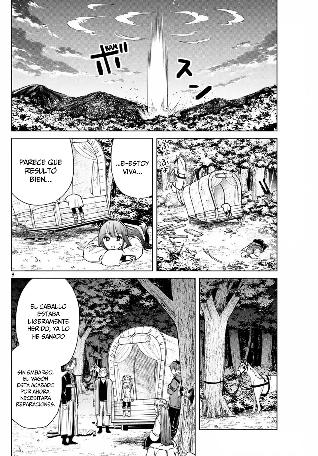 Sousou no Frieren Capitulo 30: Loto reflejado página 9