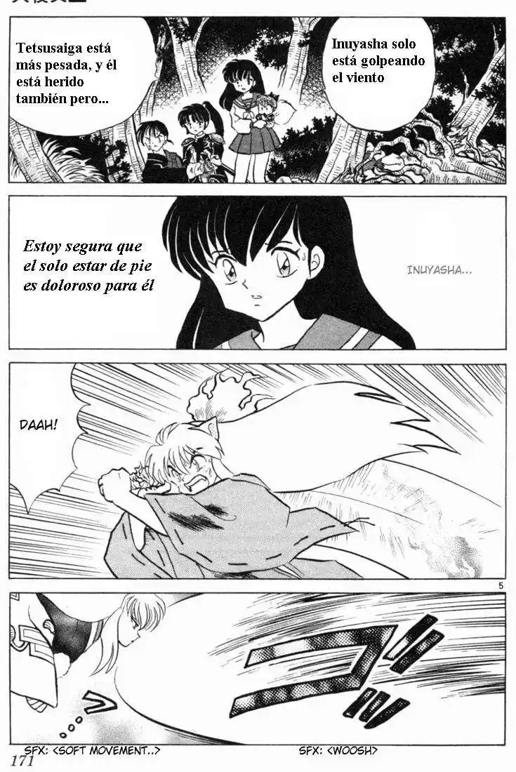 Inuyasha Capitulo 168: 2 VS. 2 página 5