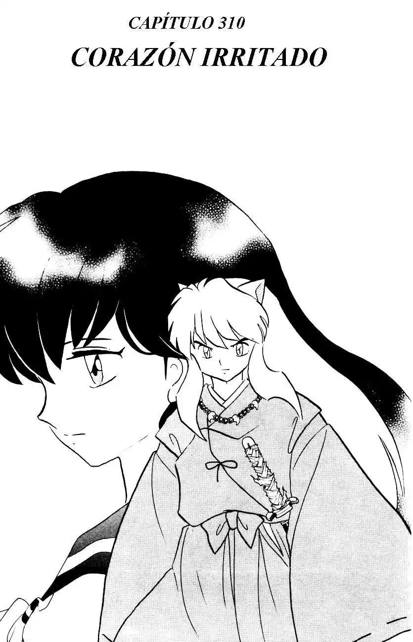 Inuyasha Capitulo 310: Corazón Irritado página 1