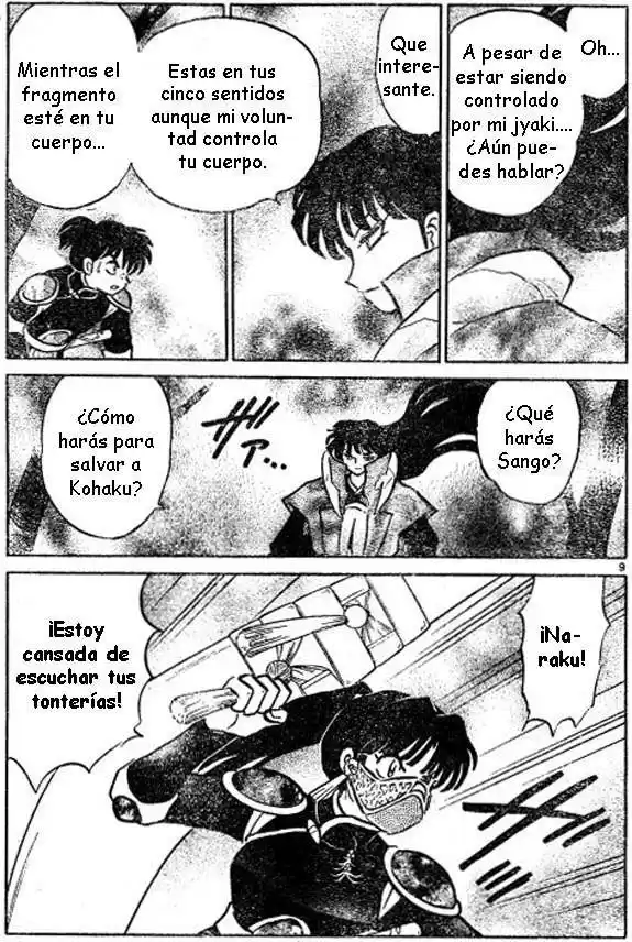 Inuyasha Capitulo 498: Hiraikotsu Renace página 9