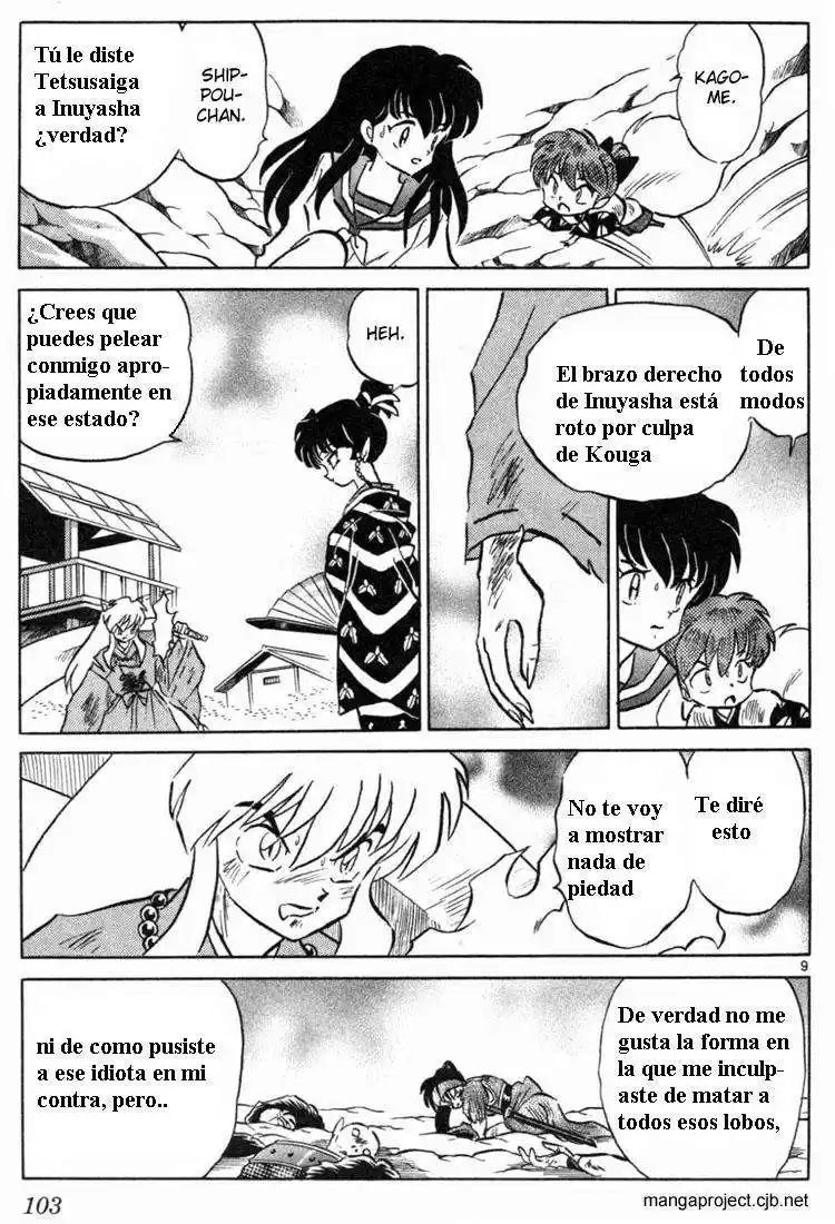 Inuyasha Capitulo 144: Quien Controla el Viento página 8