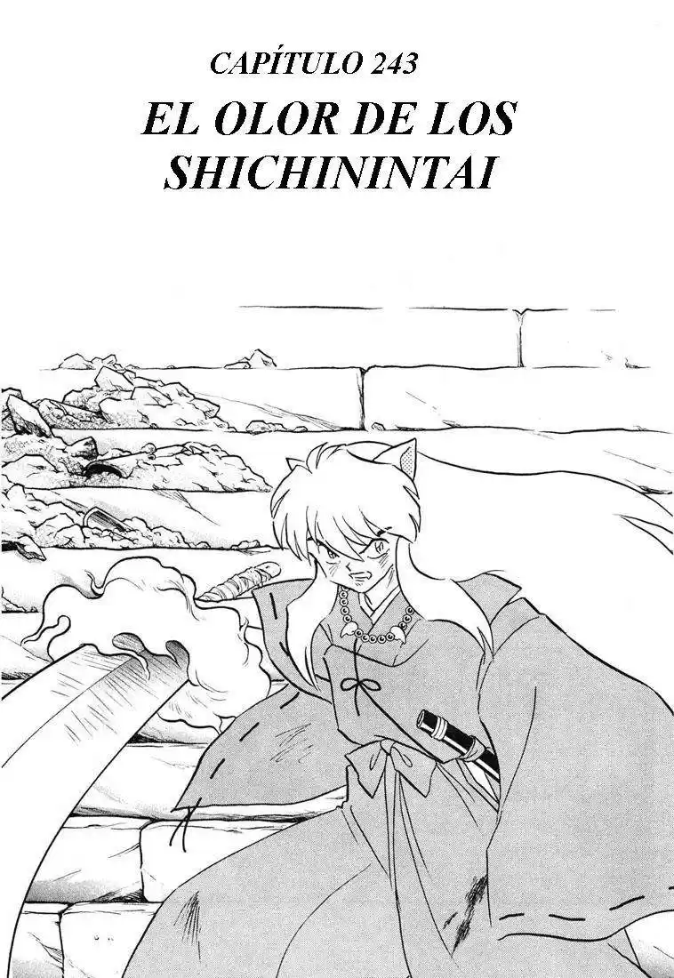 Inuyasha Capitulo 243: El Olor de los Shichinintai página 1