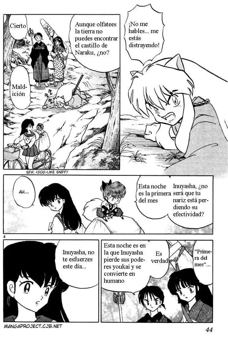 Inuyasha Capitulo 201: La Esencia de Naraku página 4