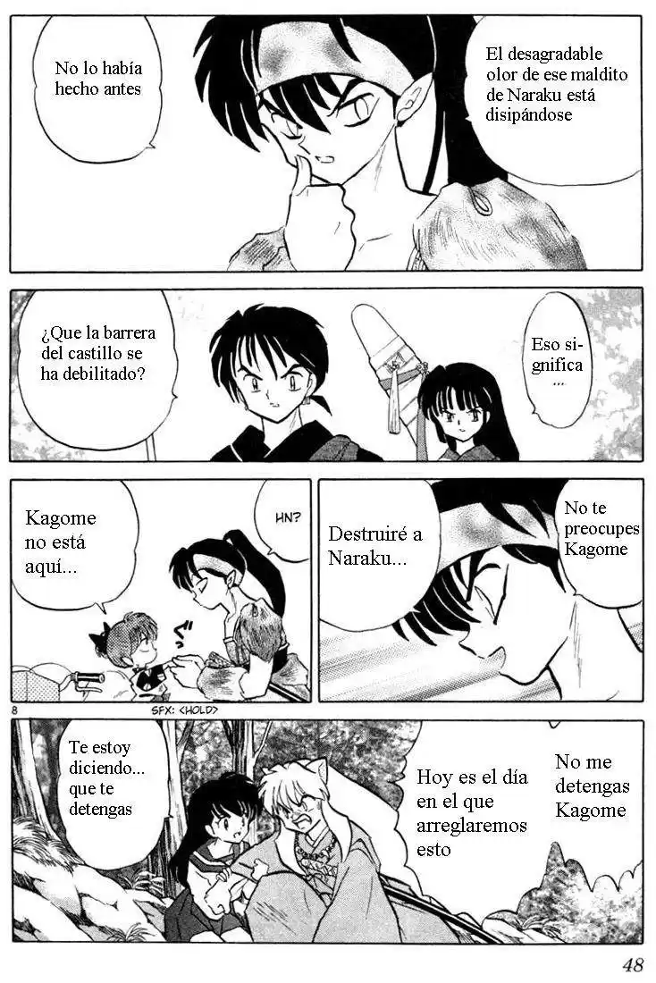 Inuyasha Capitulo 201: La Esencia de Naraku página 8