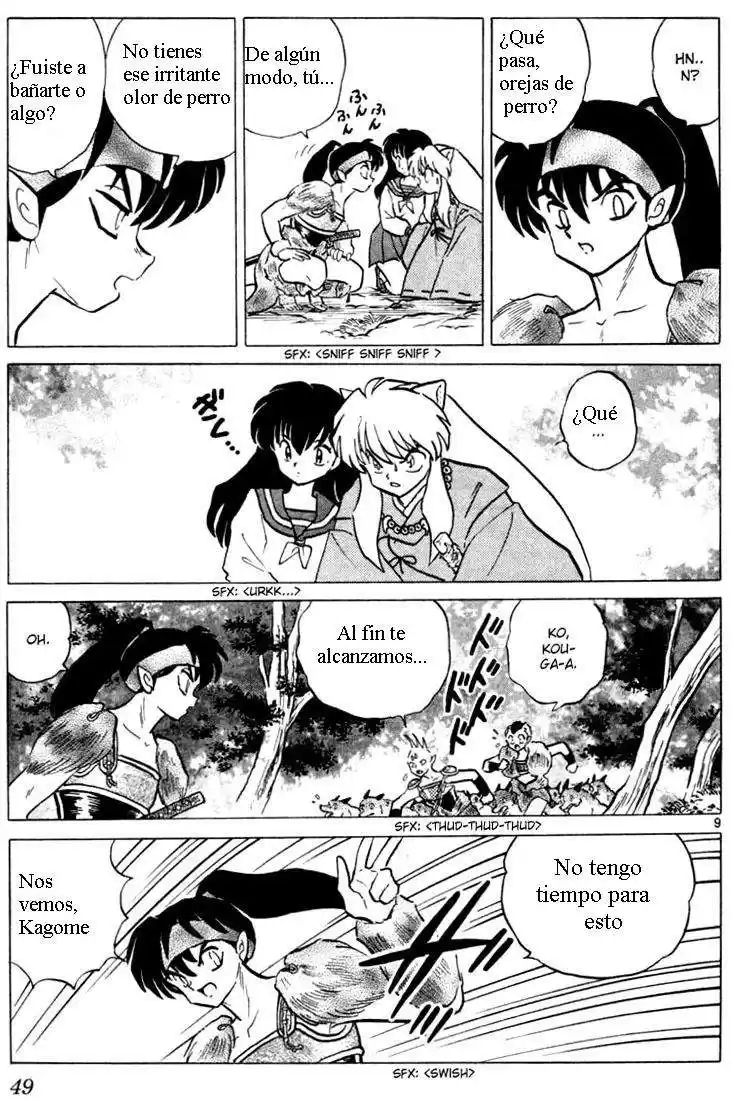 Inuyasha Capitulo 201: La Esencia de Naraku página 9