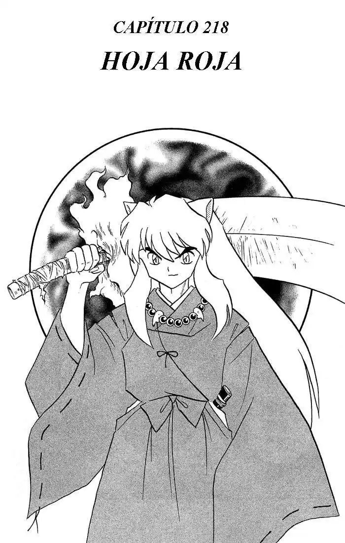 Inuyasha Capitulo 218: Hoja Roja página 1