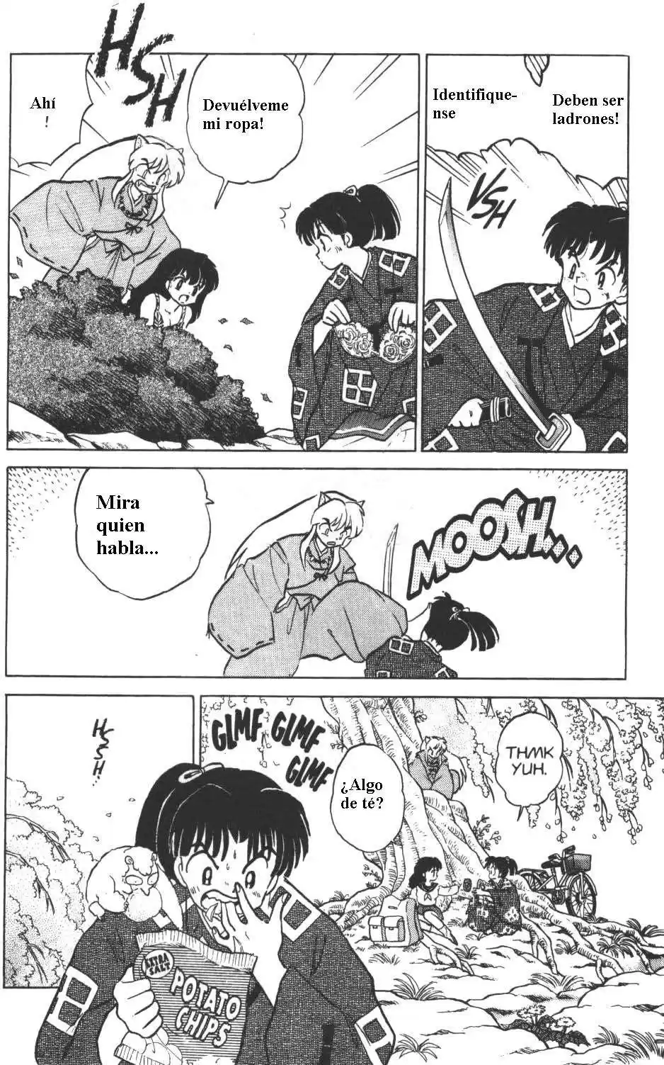 Inuyasha Capitulo 19: El Castillo Negro página 7