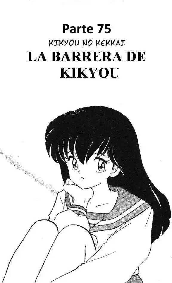 Inuyasha Capitulo 75: La Barrera de Kikyou página 1