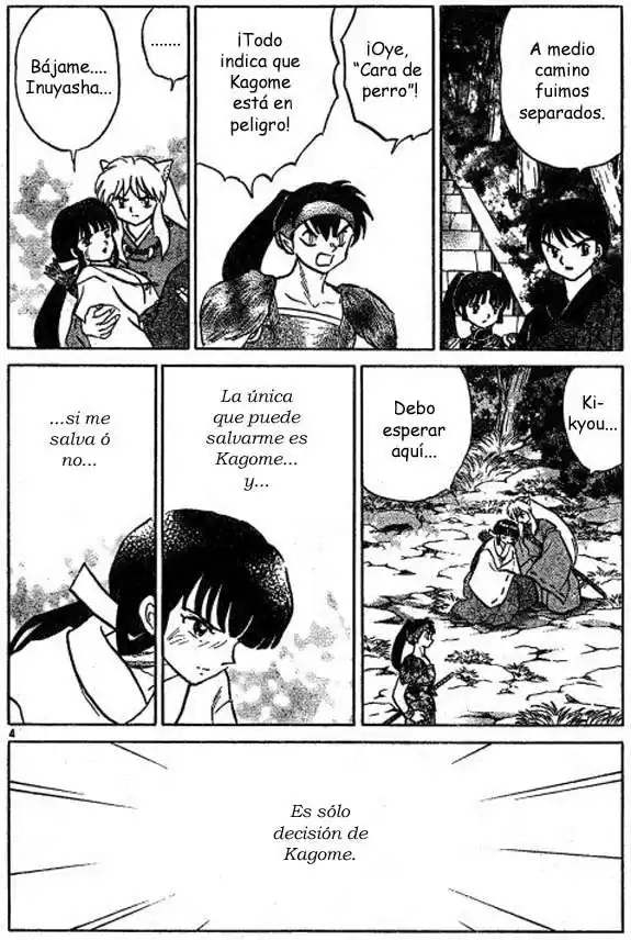 Inuyasha Capitulo 458: La Ilusión de Kikyo página 4