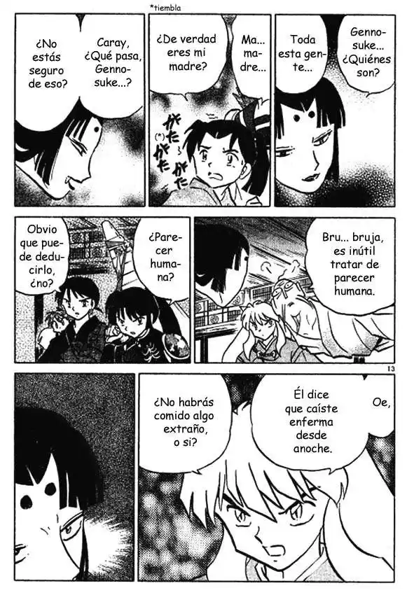 Inuyasha Capitulo 427: El Sello de la Cadena página 13