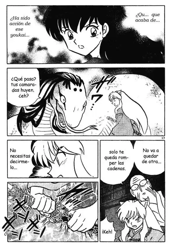 Inuyasha Capitulo 427: El Sello de la Cadena página 17