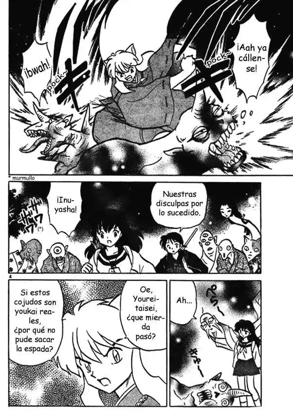 Inuyasha Capitulo 427: El Sello de la Cadena página 4